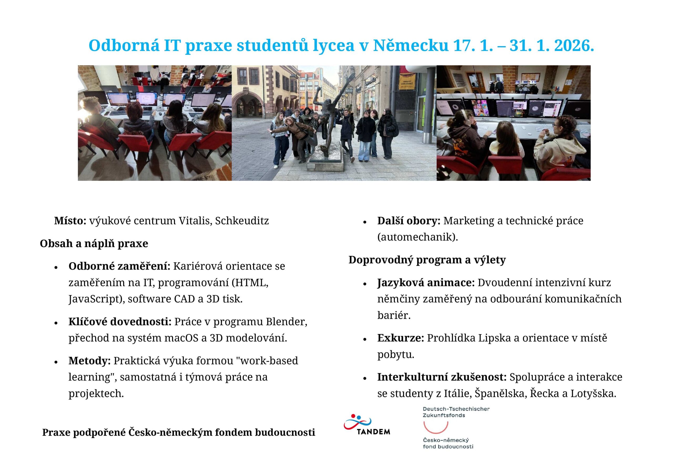 IT praxe v Německu IT praxe v Německu